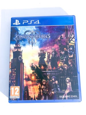 Kingdom Hearts III, PS4, Komplet spil med super flot CD

Kan sendes med:
DAO for 42 kr.
GLS for 44 k