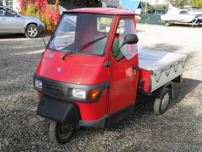 Piaggio APE 50, 2017, 12560 km, Rød, Stor knallert / 45. Meget fin og velholdt pick - up fra august 