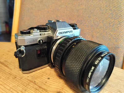 Olympus, OM10, spejlrefleks, God, Klassisk smukt analog halvautomatisk spejlreflekskamera i god, tes
