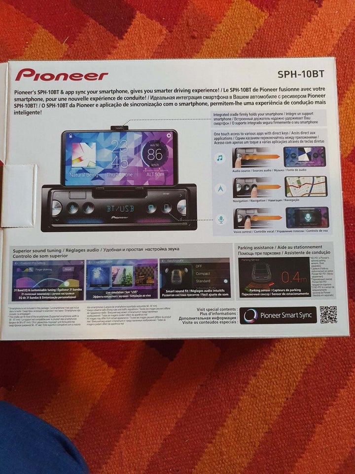 Pioneer sph-10bt, Multimedia Radio