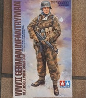 Byggesæt, Tamiya WWII Infantryman, skala 1:16