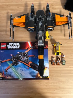 Lego Star Wars, Poe Damerom x wing (2015), Poe Dameron X-Wing 2015 komplet med alt