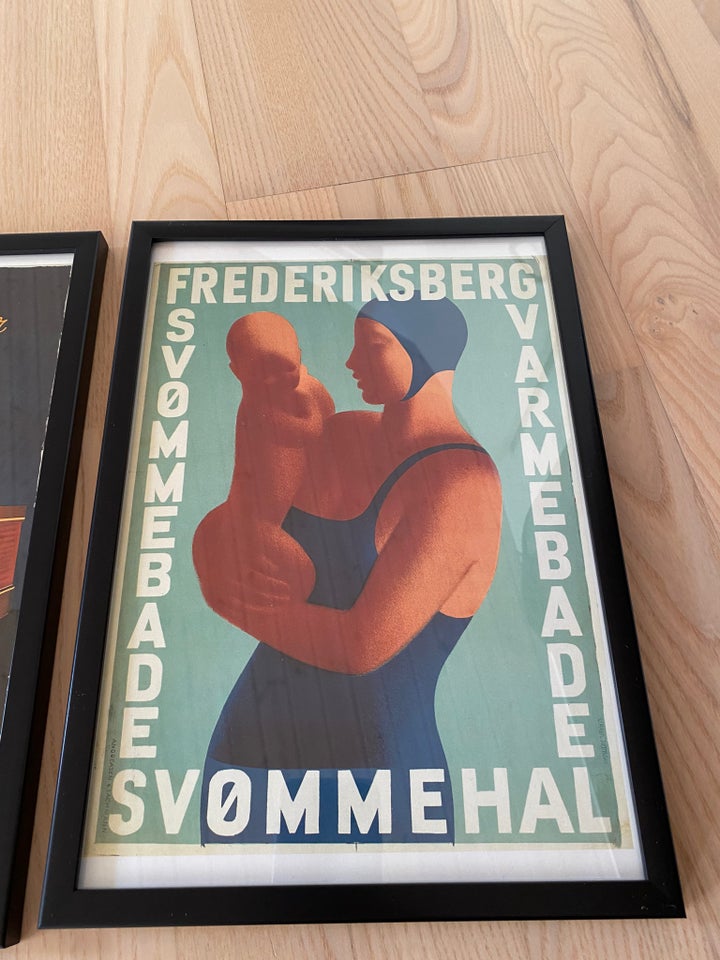 Plakater, Frederiksberg Svømmehal & Philips, motiv: