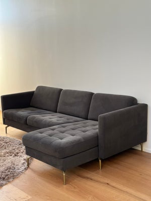 Sofa, stof, 3 pers. , Boconcept, Velholdt BoConcept sofa i modellen Osaka med tuftet sædehynder med 