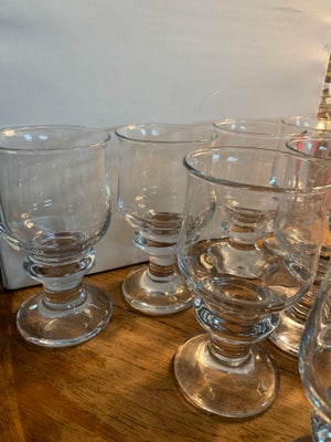 Glas, Ølglas , Holmegaard Tivoli, 11 stk 
Samlet 300kr