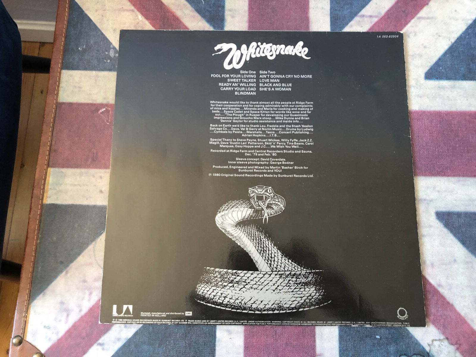 LP, Whitesnake, Ready an' Willing