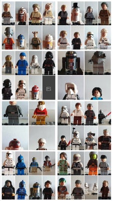 Lego Star Wars, Figurer, 
FAST PRIS


SÆLGES KUN SAMLET for 2000 kr

Alle er i brugt stand og der er