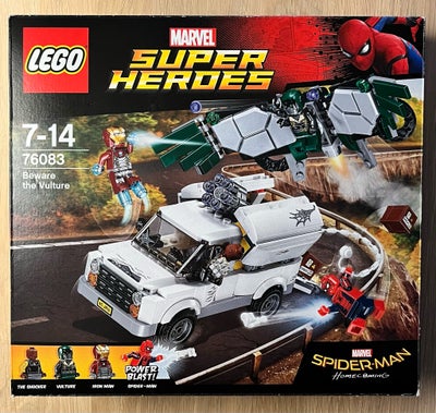 Lego Super heroes, Beware the Vulture (76083), Sættet har Thor som sidste figur, men mangler Iron ma