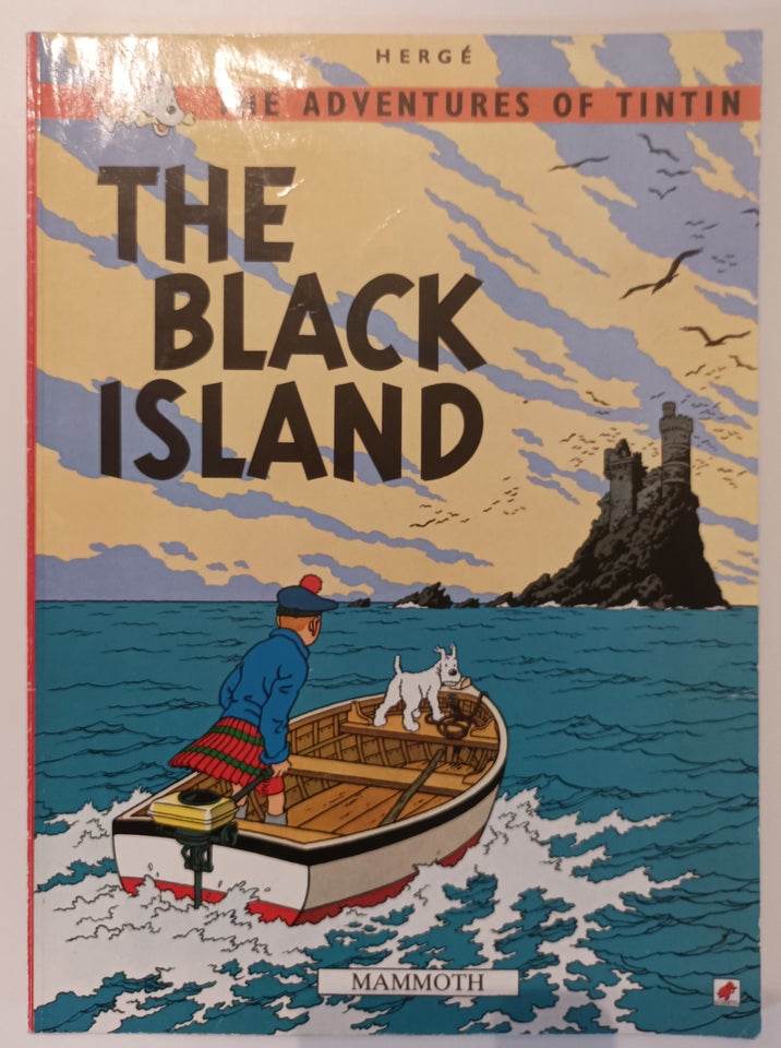 Tintin "Black Island"/Tintin au Tibet, Herge, Tegneserie