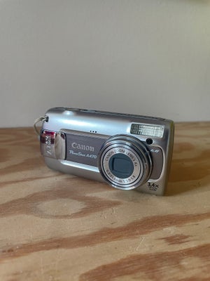 Canon, Powershot A470, 7.1 megapixels, 3.4 x optisk zoom, God, Klassisk digital kamera

Canon Powers
