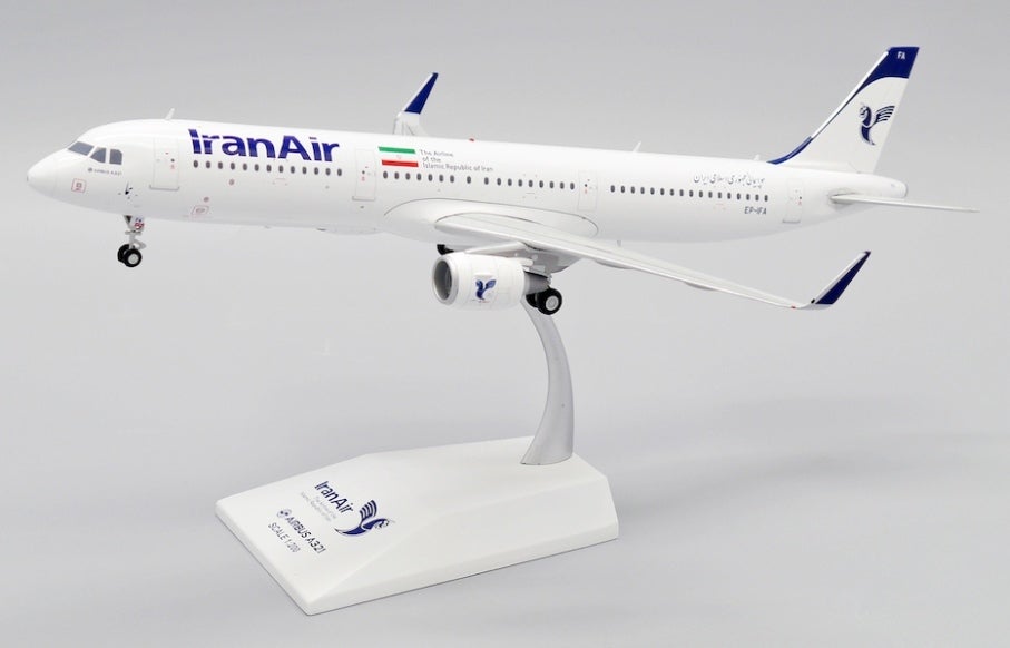 Modelfly, Iran Air Airbus 321, skala 1:200