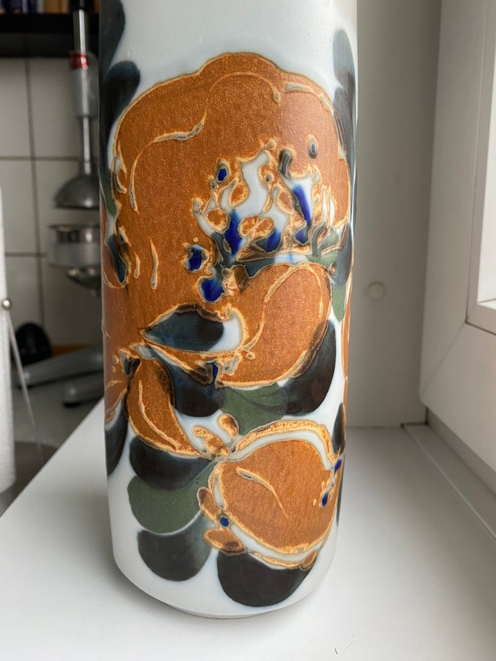 Fajance, Unik vase, Royal Copenhagen