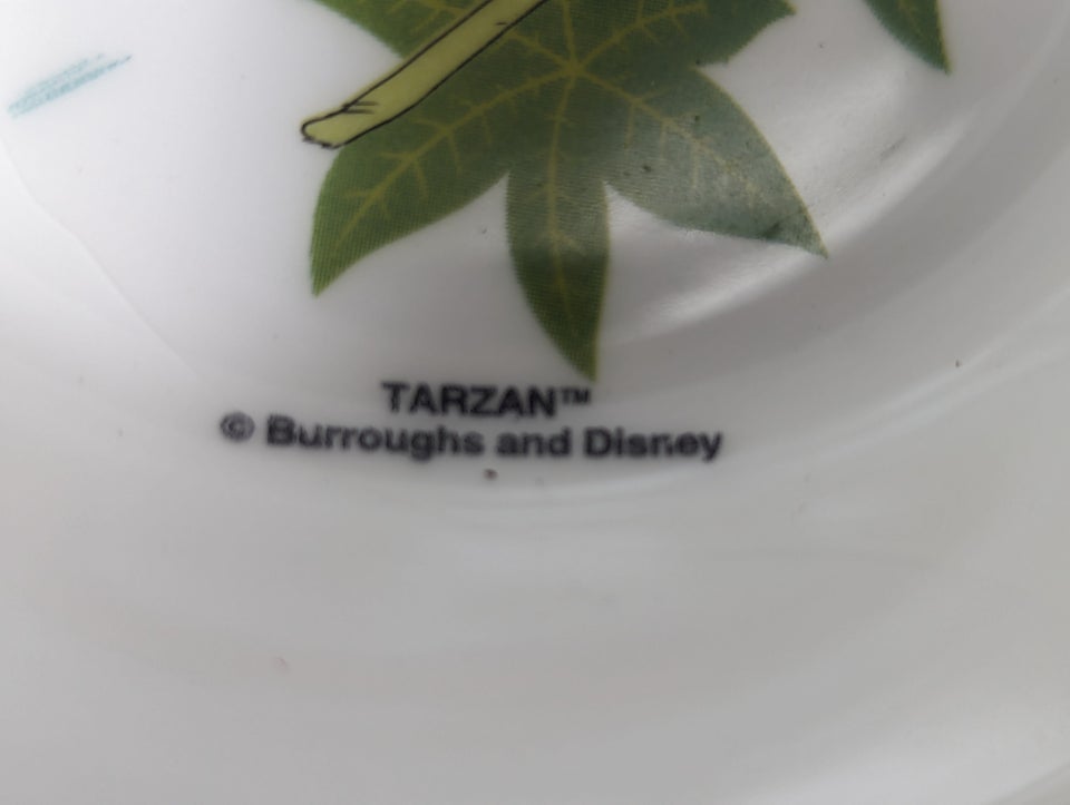 Porcelæn, To små skåle, Disney Tarzan