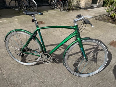 Herrecykel,  Kildemoes Logic, 56 cm stel, 8 gear, Cykel i meget flot design. Krank/krankboks skal fi