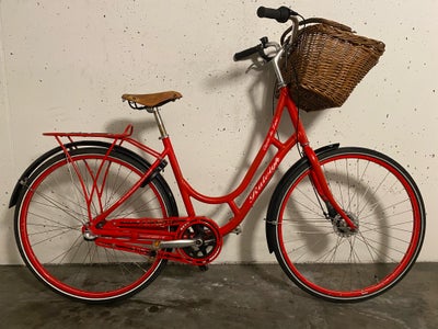 Damecykel,  Raleigh, Classic De Luxe, 47 cm stel, 3 gear, Klassisk damecykel i bedstemor stil fra RA