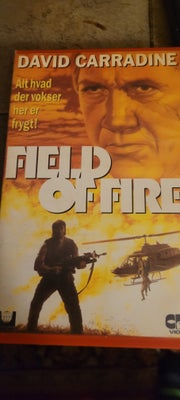 Action, Vhs udlejning, Field of Fire
Super krigsfilm
Med david Carradine
Pris 250kr + fragt