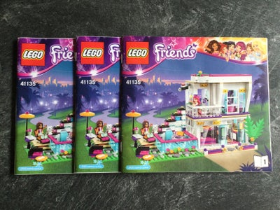 Lego Friends, 41135, Livis popstjernehus - ultramoderne hus i 2 etager og et luksuriøst poolområde. 