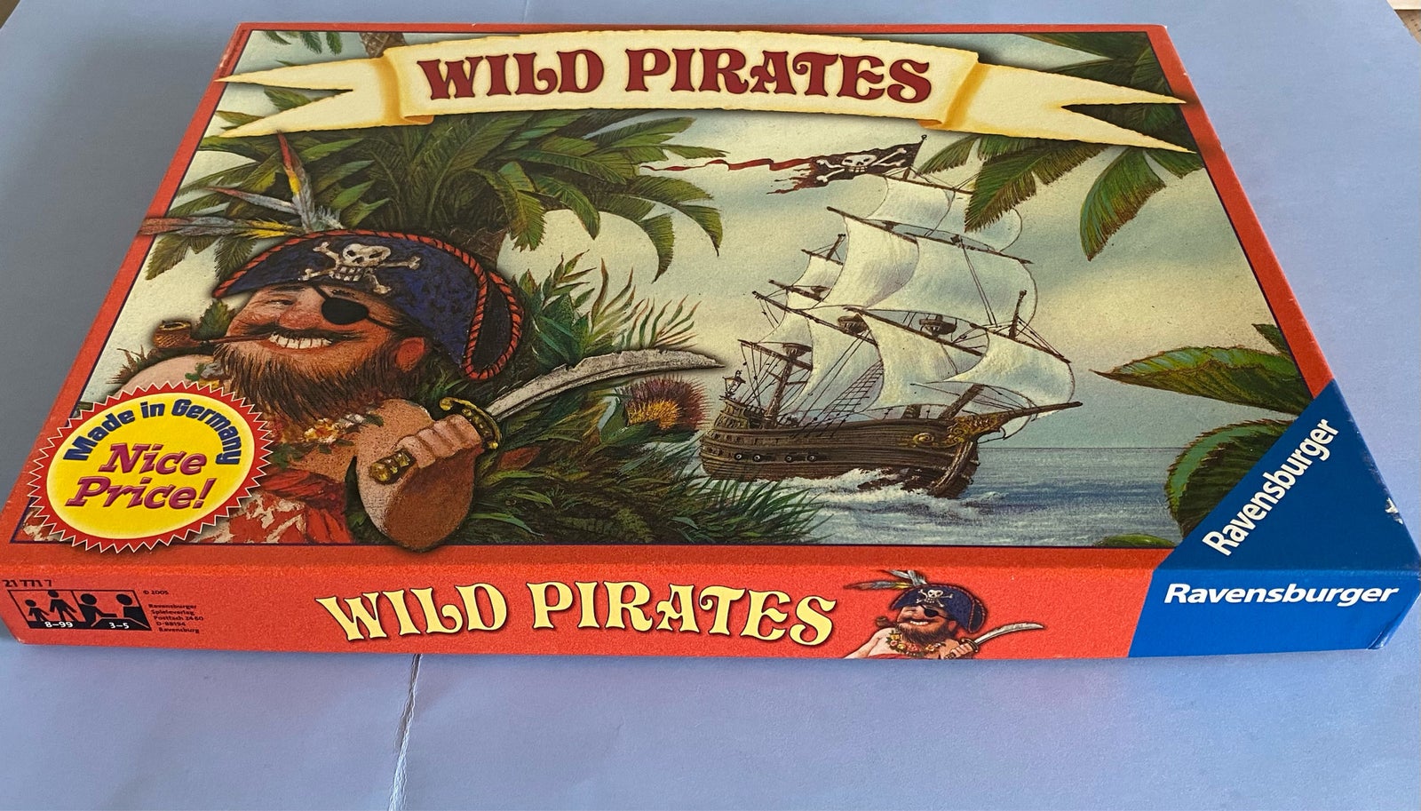 Wild Pirates, Familiespil, brætspil