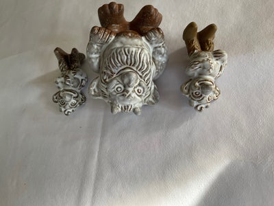 Keramik, Trolde, Bornholmske  trolde 
3stk hele og fine

Sælges samlet