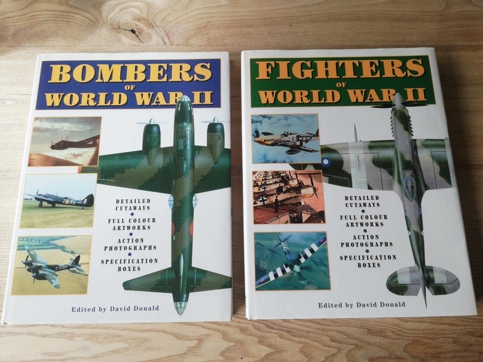 Bombers of WW2 og Fighters of WW2, David Donald, emne: