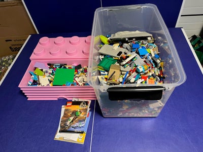 Lego blandet, 18,5 kg godt og blandet LEGO ( Både ældre og nyere)

Der er kun få manualer og ingen m
