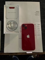 iPhone 13, 128 GB, rød
