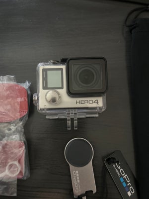 Action Kamera, digitalt, GoPro, Hero4, Perfekt, Sælger dette GoPro Hero4, det er ca. 3 år gammelt, h