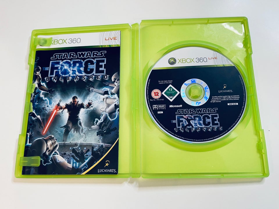 Star Wars The Force Unleashed, Xbox 360, Xbox 360