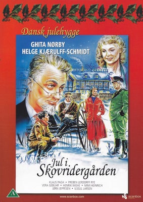 Jul i Skovridergården (1957), instruktør Ole Mynster, DVD, familiefilm, Som ny, meget velholdt uden 