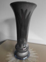 Høganæs vase, Keramik med lystra glasur, 100 år gl.