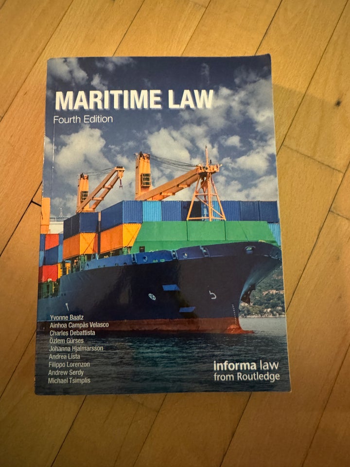 Maritime Law, Yvonne Baatz, år 2018