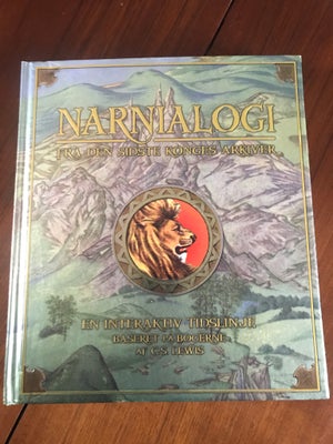 Narnialogi, C. S. Lewis, Flot interaktiv bog med historien om Narnia. Brugt men fin.
Sender gerne