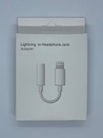 Adapter, t. iPhone, Lightning til AUX