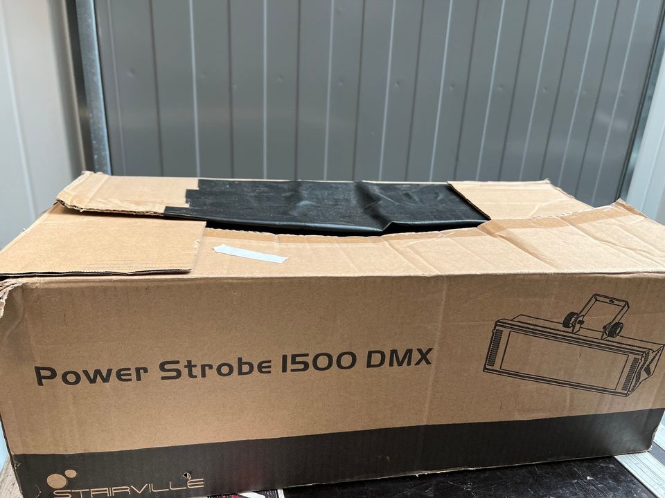 Strobe, Stairville 1500 DMX