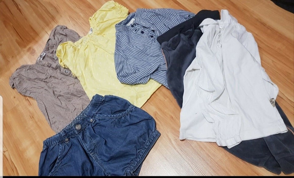 Blandet tøj, Bluse shorts bukser skjorte, Pomp de Lux PdL