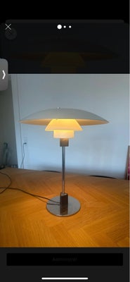 Arkitektlampe, Louis Poulsen, Elegant klassisk pH 4/3 bordlampe sælges. Er næsten ubrugt og har ståe