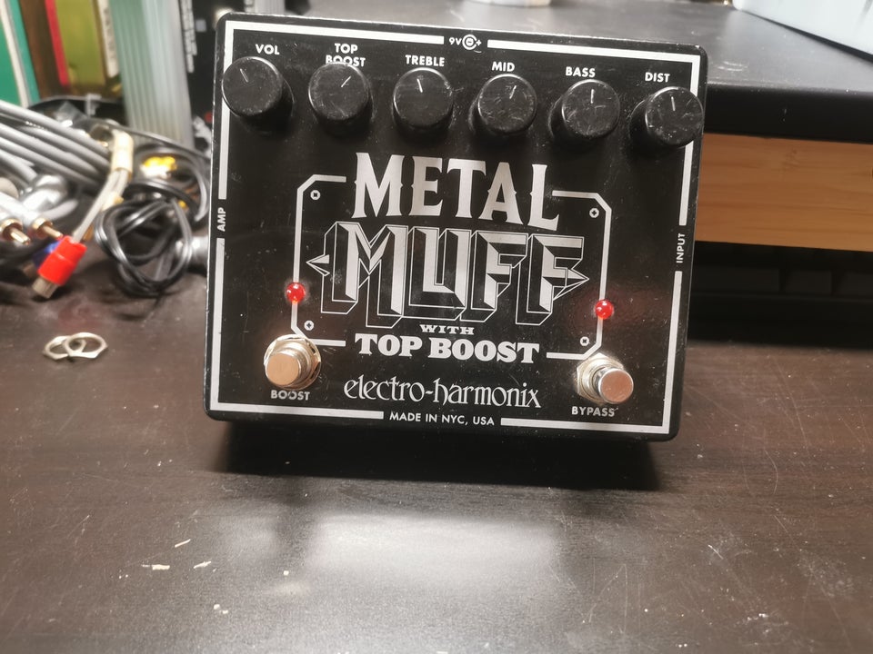 Fuzz med ekstra sav, Electro Harmonix Metal Muff with Top