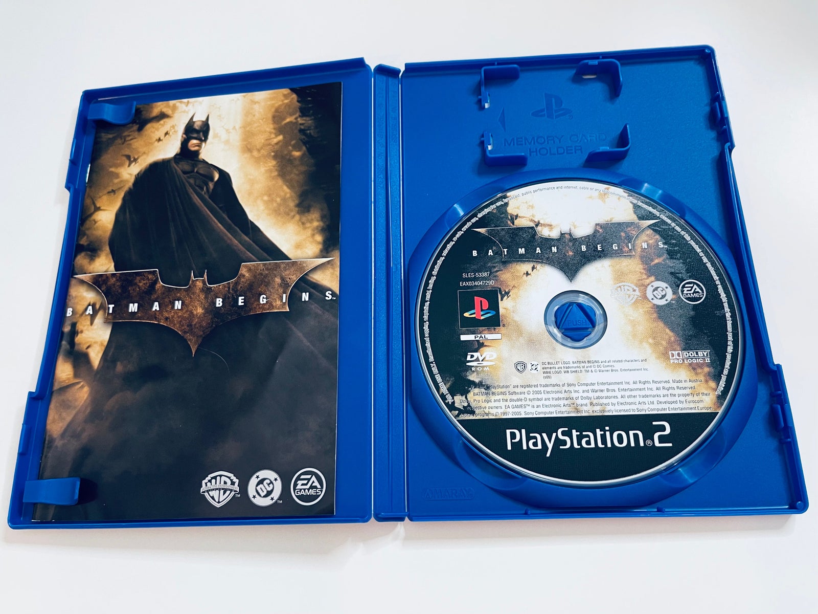 Batman Begins, Playstation 2, PS2  - Køb og Salg af Nyt og Brugt