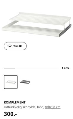 ukuelige Playful pude Skohylde Ikea | DBA - diverse indretning
