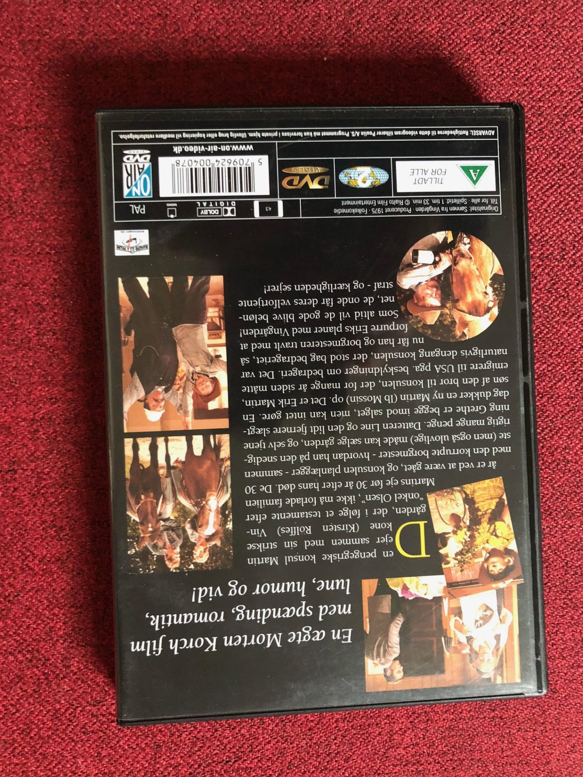 Sønnen fra Vingården, DVD, familiefilm