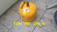 5kg tom gasbeholder