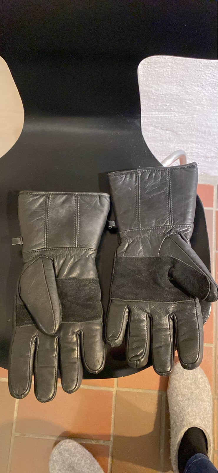 PGO Læder handsker , 2022, Sort