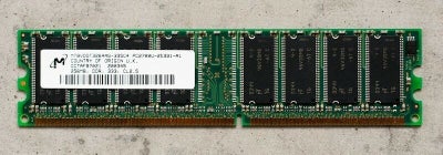 Micron, 256 MB, DDR SDRAM – dba.dk – Køb og Salg af Nyt og Brugt