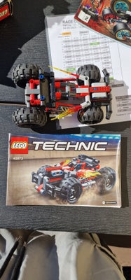 Lego Technic, 42073, Lego bil der kan køre, samlet, uden box, med brugsanvisning 

Kommer fra røgfri