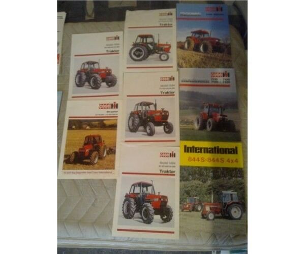 traktor brochurer