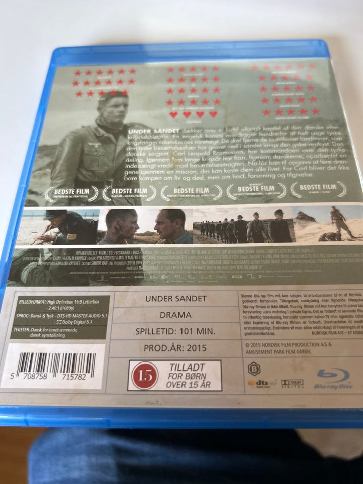 Under sandet , Blu-ray, drama