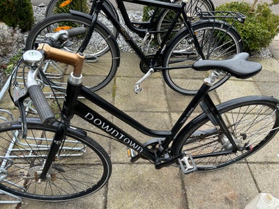 Damecykel,  Downtown, cykel, 52 cm stel, 8 gear, stelnr. SW43576T, har den cykel vikker!!!
