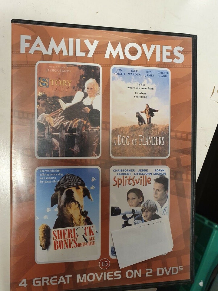 4 i 1, DVD, familiefilm
