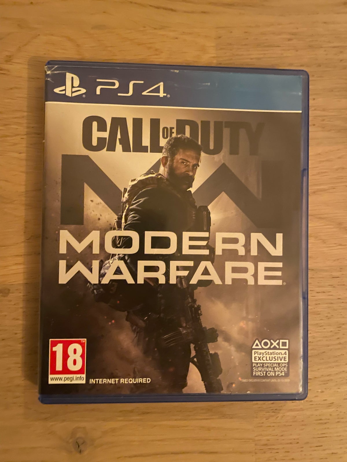 Call of duty Modern warfare, PS4