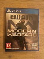 Call of duty Modern warfare, PS4